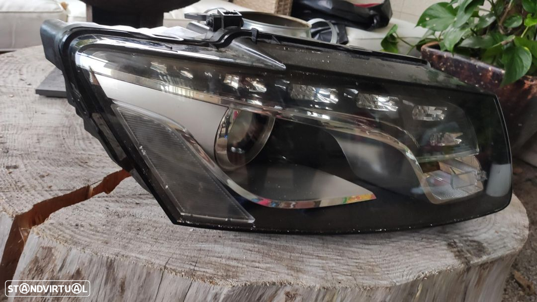 farol bi-xenon led direcional Audi Q5 - 2