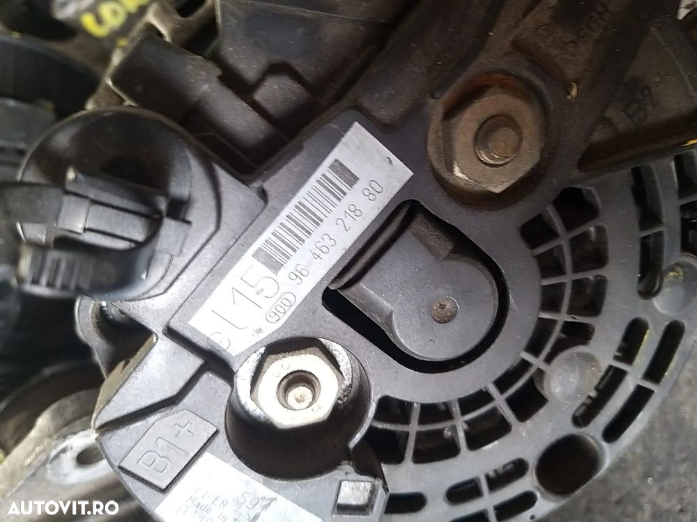Alternator cod: 9646321880 pentru Peugeot 307 1.6HDI - 1