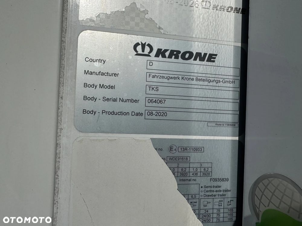 Krone Hakowa, Thermo King SLXi 400 - 32