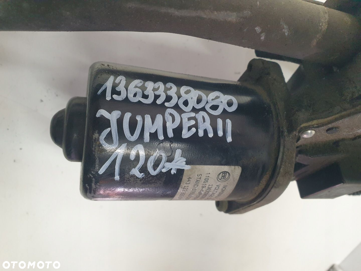 MECHANIZM WYCIERACZEK CITROEN JUMPER II 1363338080 - 7
