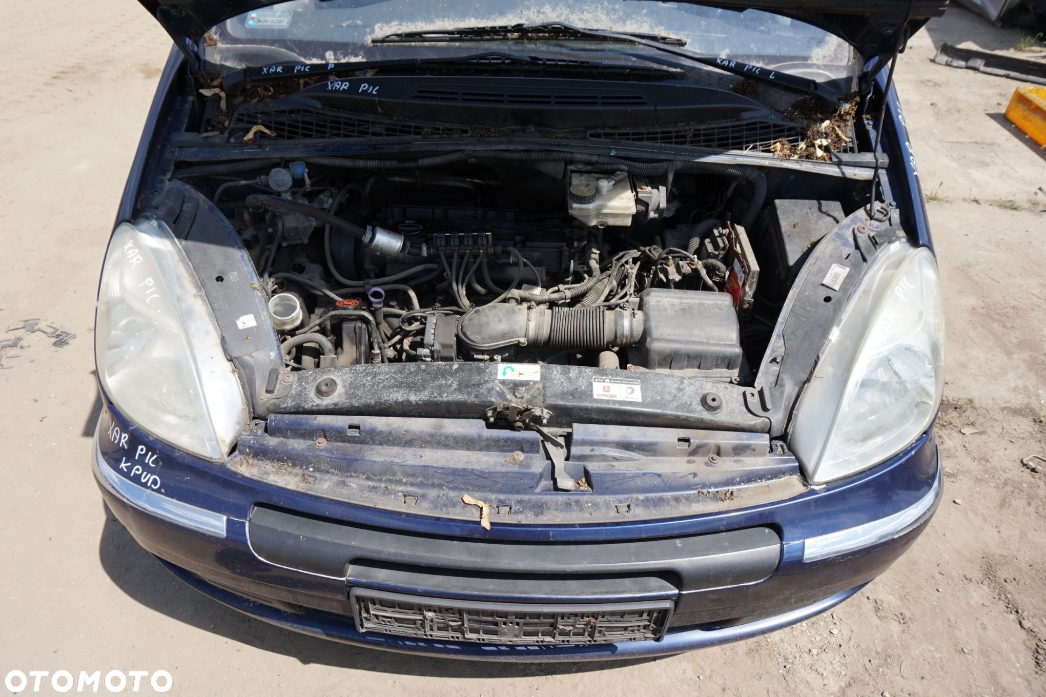 CITROEN XSARA PICASSO LIFT 2005 KPUD 1.8 16V EW7J4 115KM NIEBIESKI na części - 9