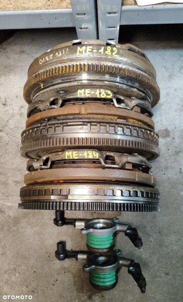 MERCEDES / SANG YUNG / JEEP / MAYBACH / CHRYSLER / DIESEL / BENZYNA SPRZĘGŁO KOŁO ZAMACHOWE TARCZA DOCISK DWUMAS - 9