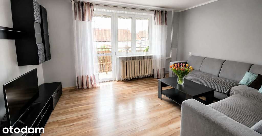 3 pokoje 64,5 m² – Jeziorany, ul. Konopnickiej