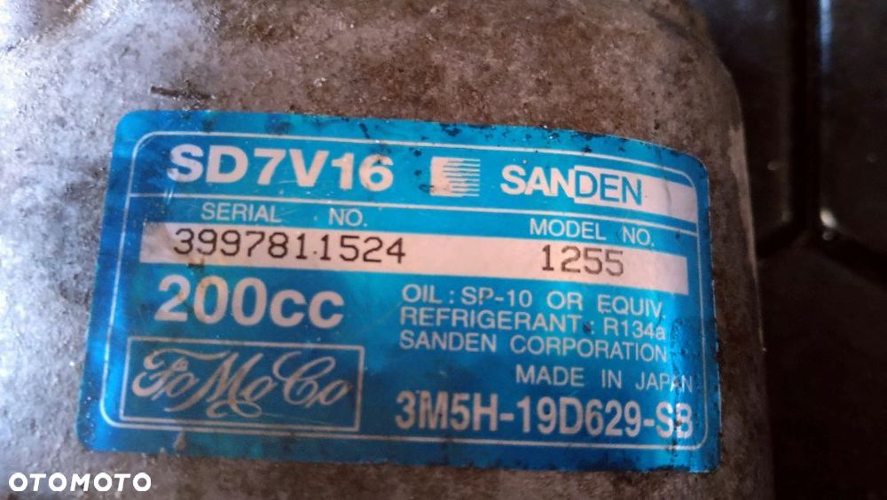 KOMPRESOR KLIMATYZACJI 3M5H19D629-SB FORD MAZDA 1.6 - 2