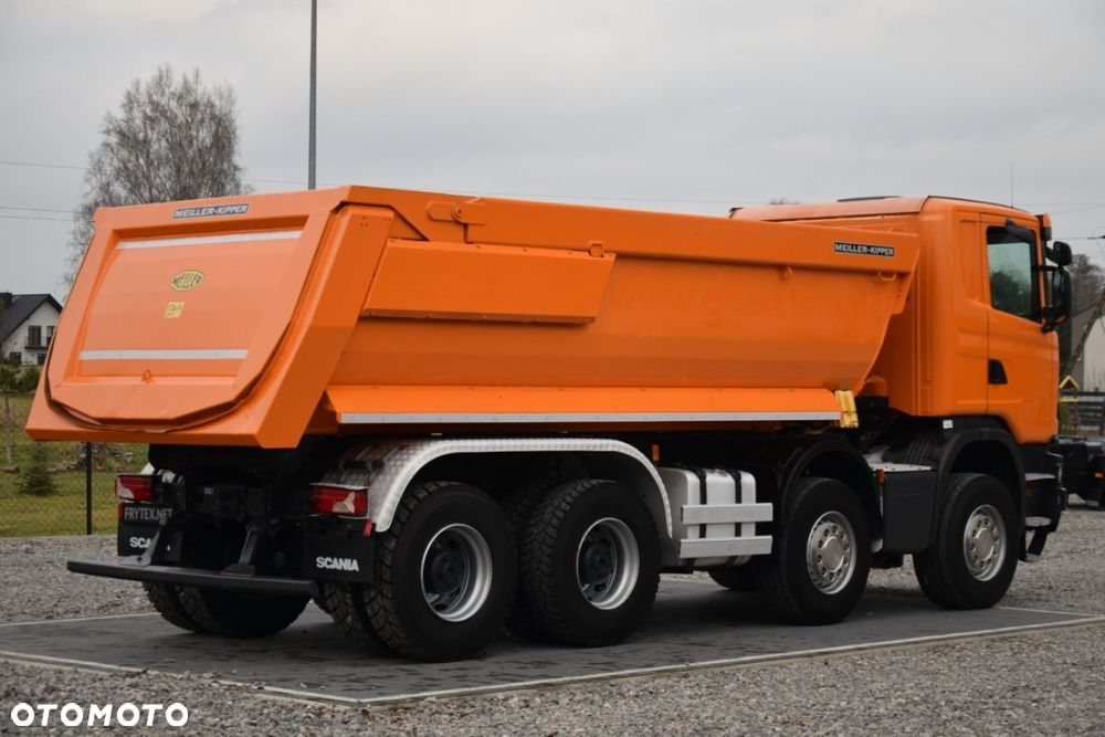 Scania G450 8x4 Meiller Kipper Hydroklapa - 6