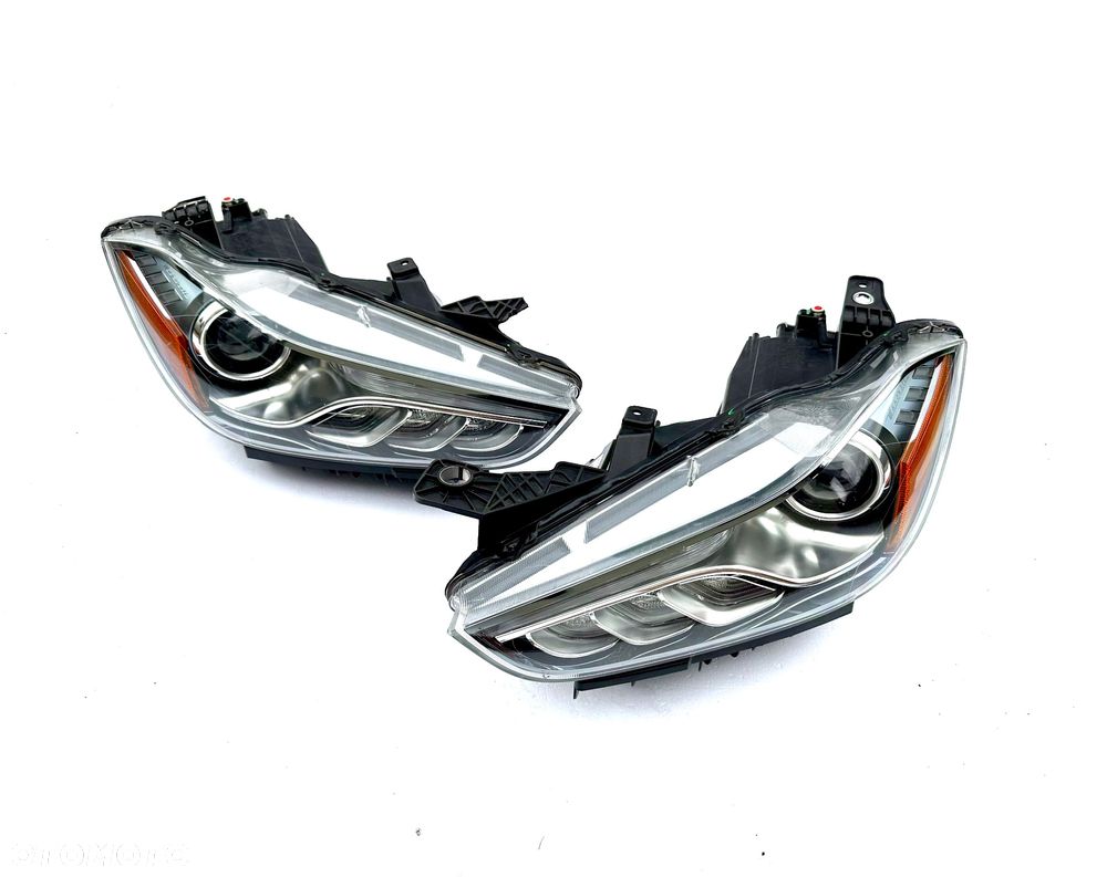 MASERATI GHIBLI III M157 2013 - REFLEKTOR BI XENON LED L + R USA 12 PIN ORYGINAŁ OE - 1