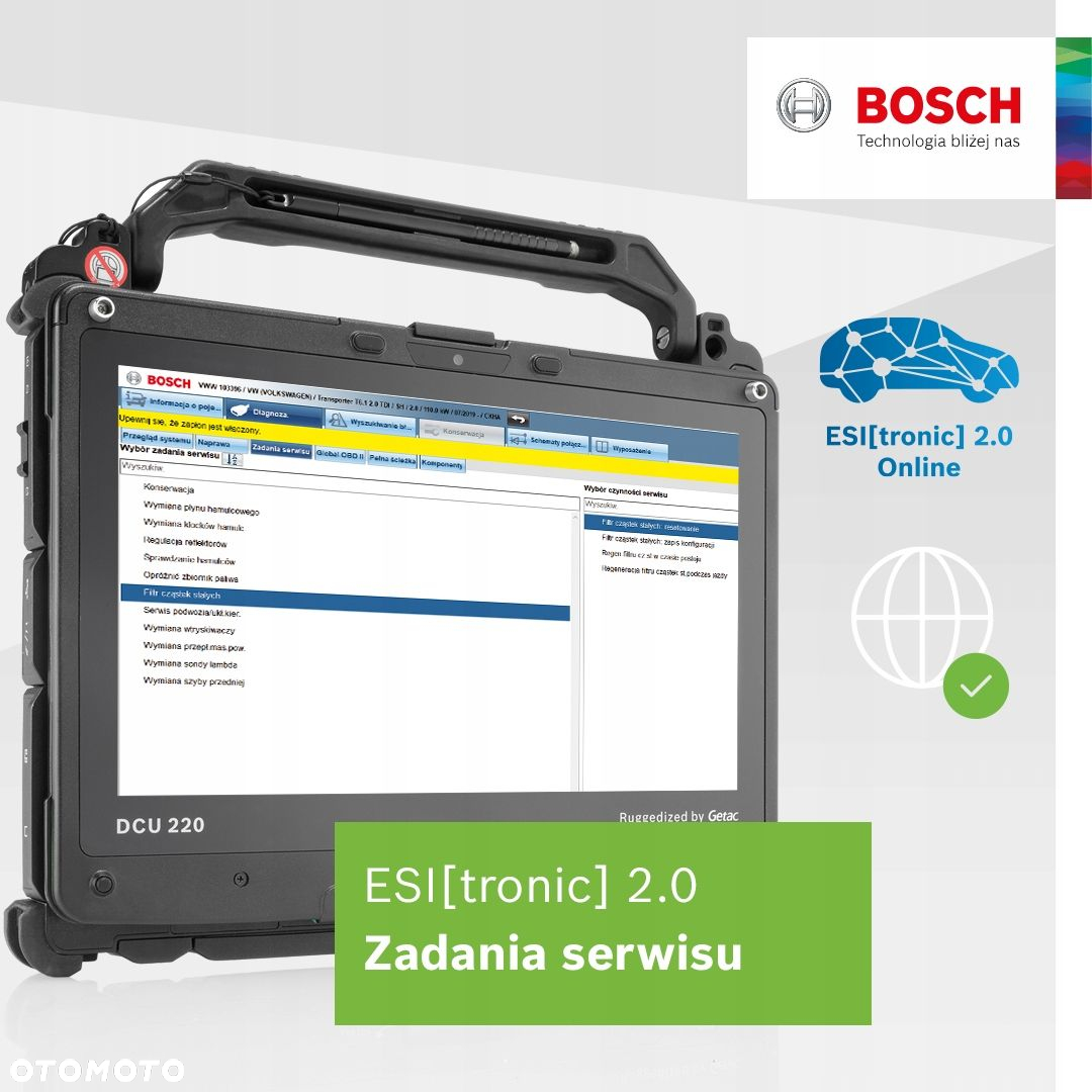 KTS 960 tester usterek Bosch Demo okazja lub odbierz lenovo kup nowego KTS - 16