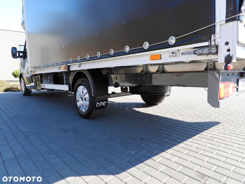 Renault MASTER PLANDEKA 10 PALET WEBASTO TEMPOMAT LEDY PNEUMATYKA KLIMATYZACJA  165KM - 19