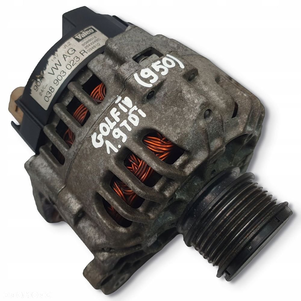 ALTERNATOR VW Golf IV 1.8 T Valeo 030903023J 2542241C SG9B013 90A - 1