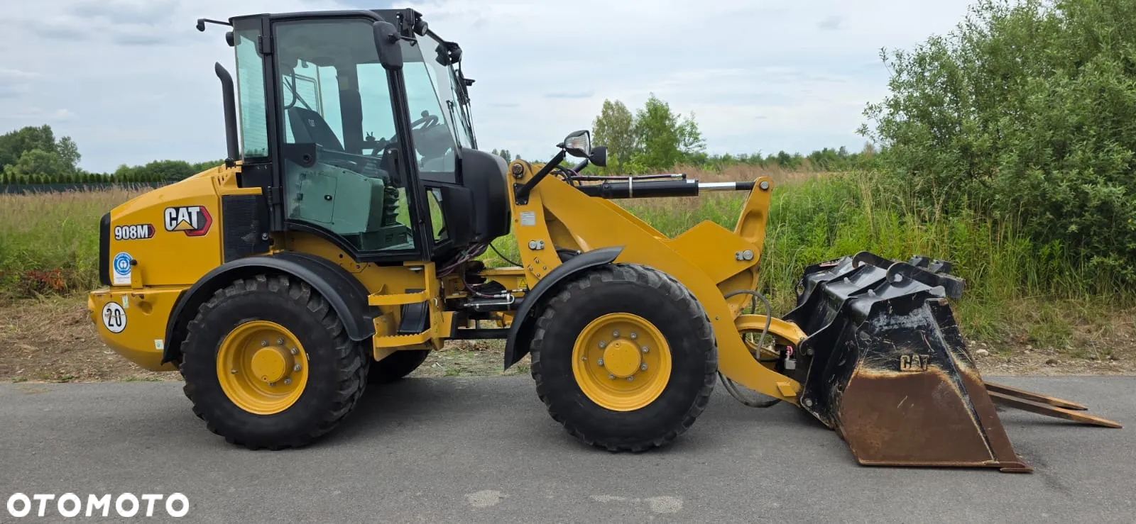 Caterpillar 908M -2022rok -1547godzin Caterpillar 908 , cat 908, cat 906 , cat 907 - 5