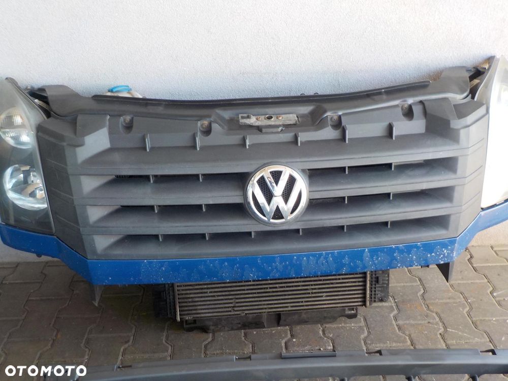 VW CRAFTER 2.0 TDI LIFT PAS PRZEDNI ZDERZAK KOMPLETNY PRZÓD CHŁODNICE GRILL LAMPY - 5