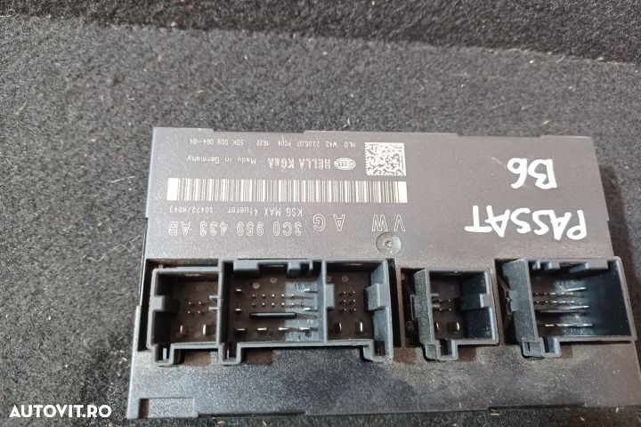 Calculator confort 3C0959433AB 3C0959433AB Volkswagen VW Passat B6 [2 - 5