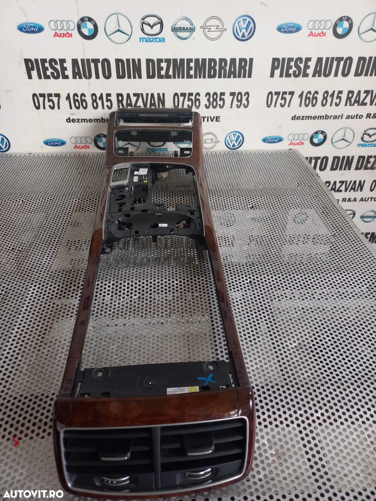 Ornament Mahon Consola Centrala Cotiera Audi A8 4H D4 Volan Stanga An 2010-2011-2012-2013-2014-2015 - 6