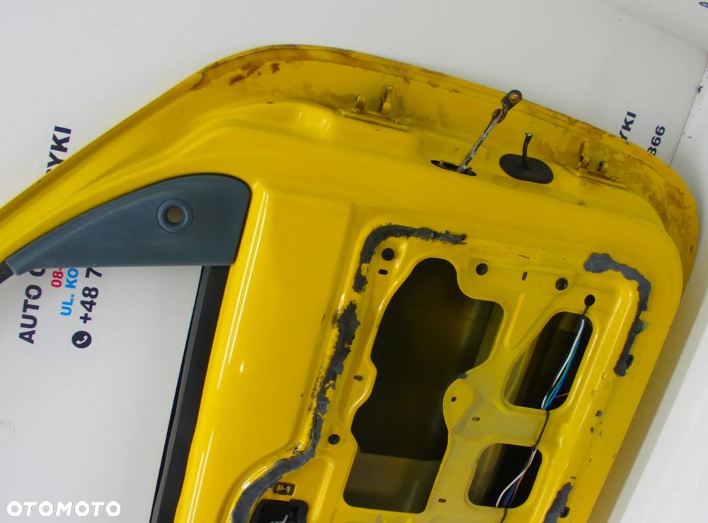 Renault kangoo I Drzwi prawe lewe żółte - 10