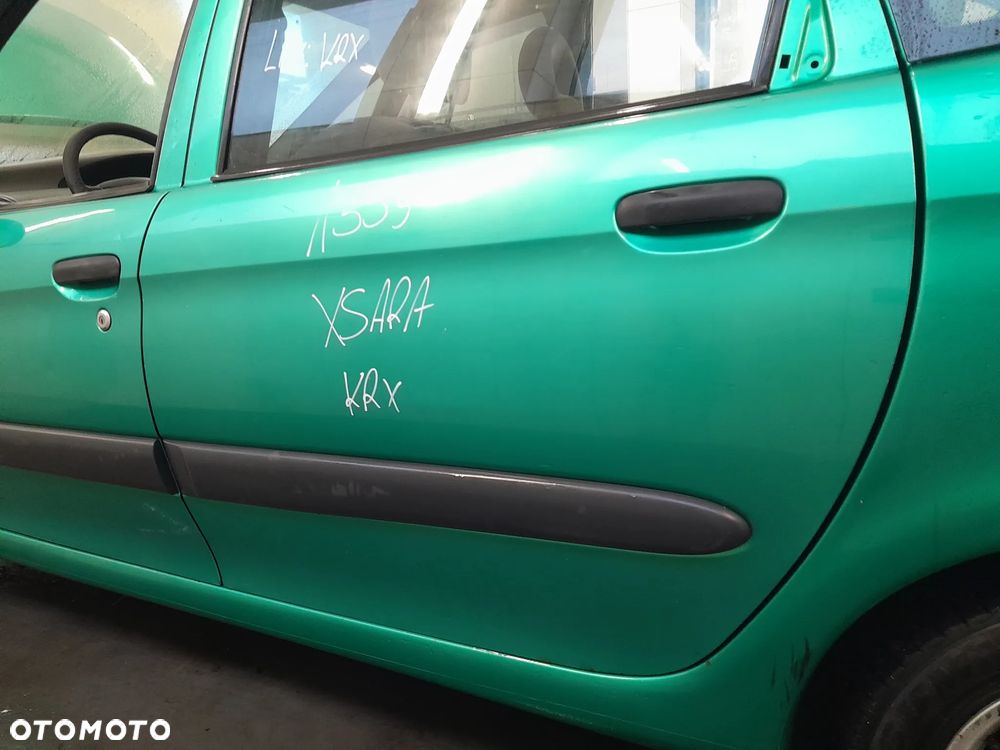 CITROEN XSARA PICASSO DRZWI LEWE TYLNE LEWY TYŁ KOLOR: KRX - 1