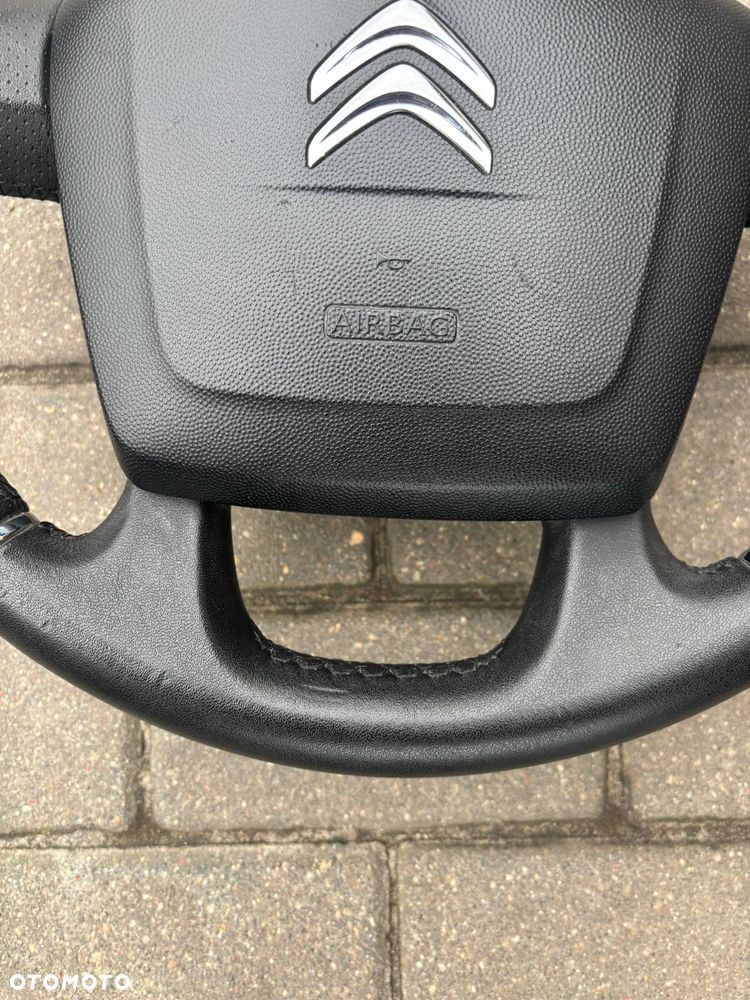 Kierownica skóra z airbag Citroen Jumper - 6