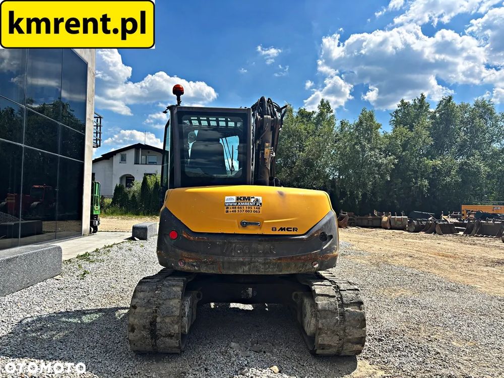 Mecalac 8 MCR MINI-KOPARKA 2012R. | MECALAC 6 MCR, JCB 8065 8080 8085 85 Z VOLVO ECR 88, CAT 308, 307 , BOBCAT 80 KOMATSU PC 88 - 16