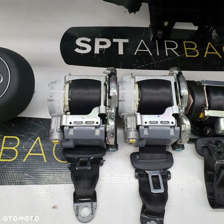 AUDI TT 8S DESKA ROZDZIELCZA KONSOLA KOKPIT PULPIT PODUSZKI AIRBAG AIR BAG PASY KIT SET - 8