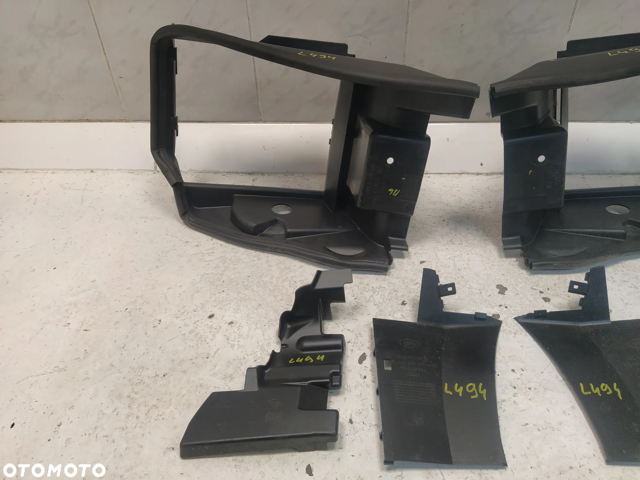 RANGE ROVER SPORT L494 KIEROWNICA WLOT POWIETRZA MOCOWANIA LEWA PRAWA KOMPLET ORYGINAŁ - 3