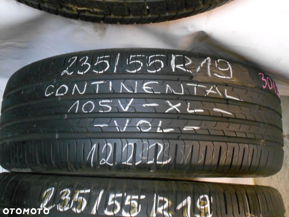 OPONY 235/55R19  CONTINENTAL ECO CONTACT 6 XL VOL DOT 1222 / 3019 8MM - 2