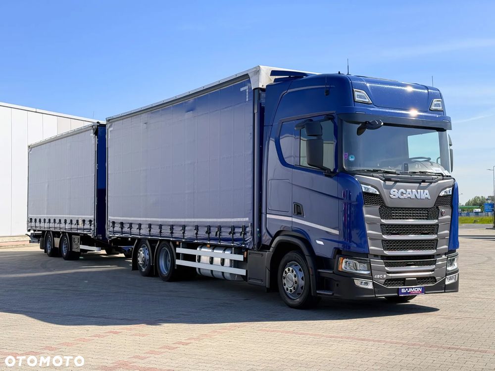 Scania SUPER / S460 / ZESTAW TANDEM 120M3 / PRZEJAZDOWY / SALON PL - 3
