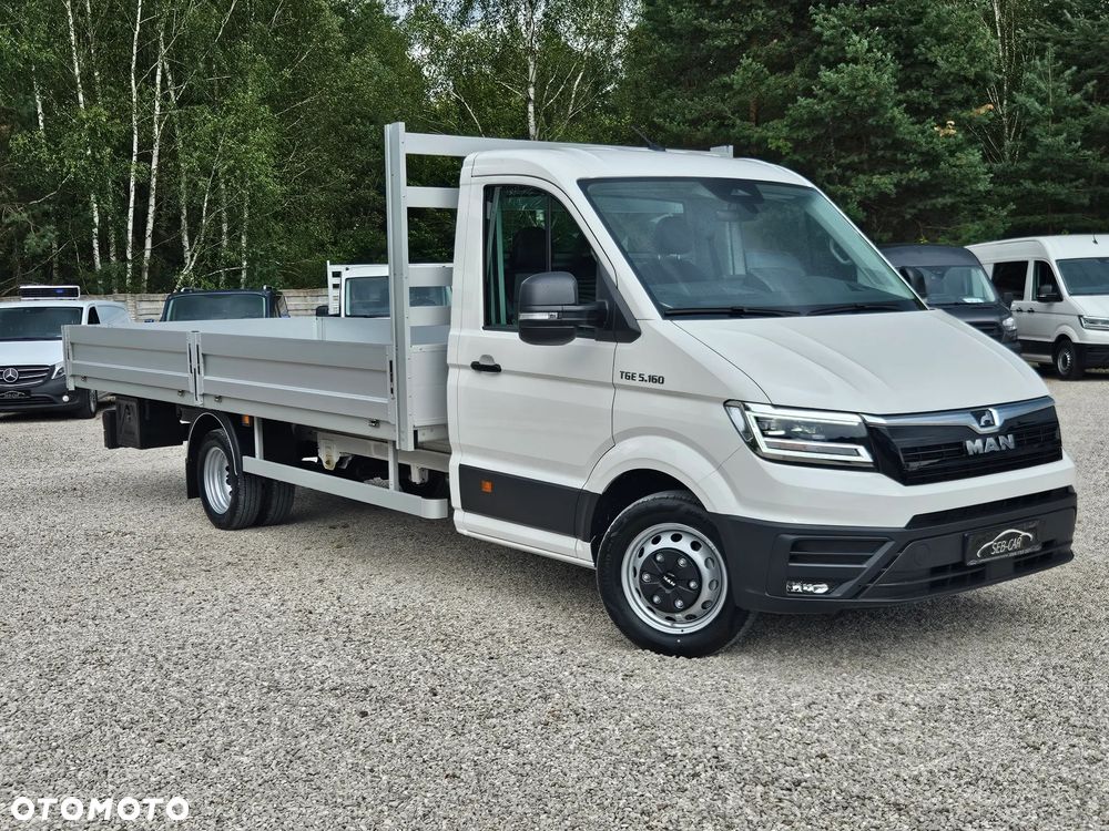 MAN TGE 5.160 Skrzyniowy NA BLIŹNIAKU Paczka 5.4m SalonPL FV23% Od RĘKI - 3