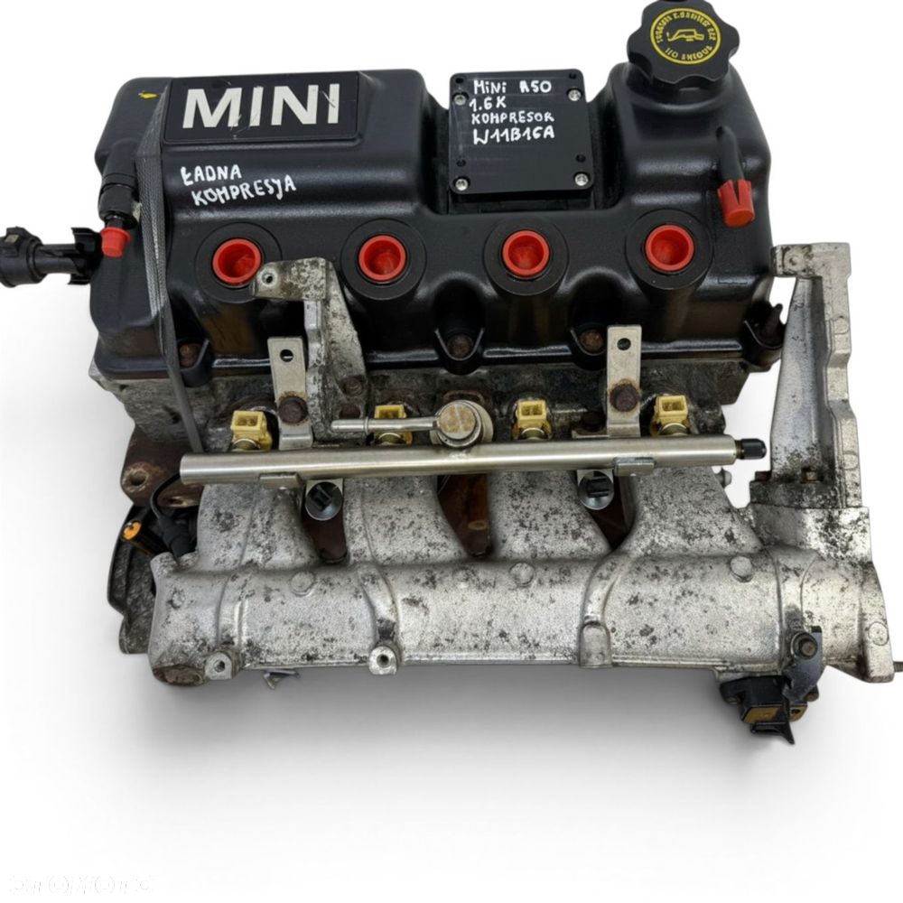 SILNIK W11B16A Mini Cooper S R50 R52 1.6 KOMPRESSOR 163KM 132tyś - 13