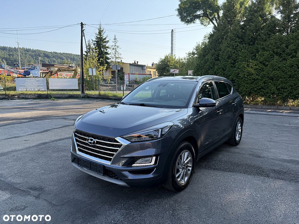 Hyundai Tucson blue 1.6 CRDi 4WD Style - 1