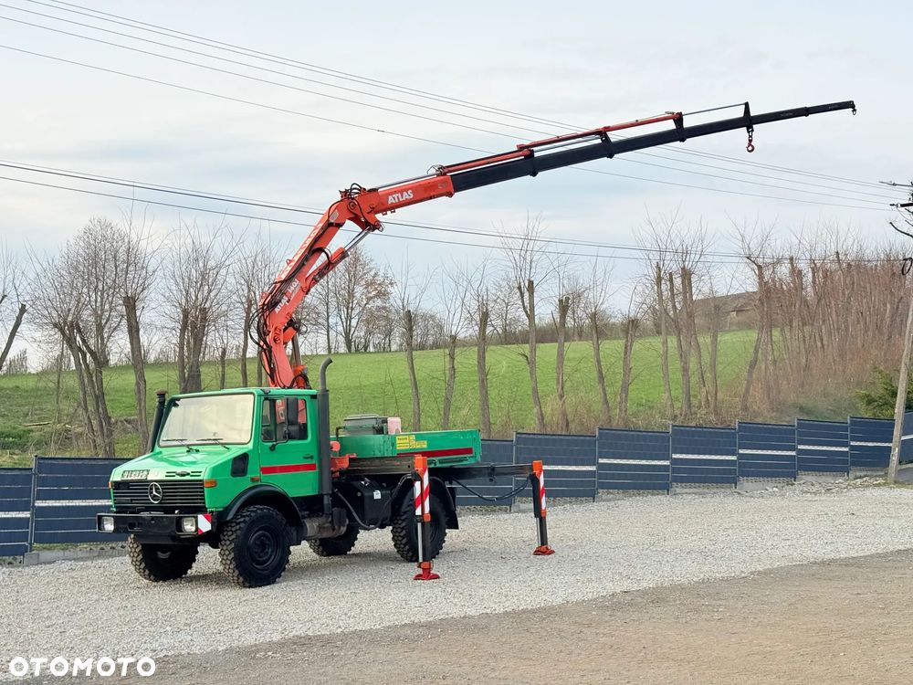 Mercedes-Benz * Mercedes Unimog U 1450 * HDS Atlas 140  * Specjalny * Energetyka * 78.000 km * Bardzo Dobry Stan - 1