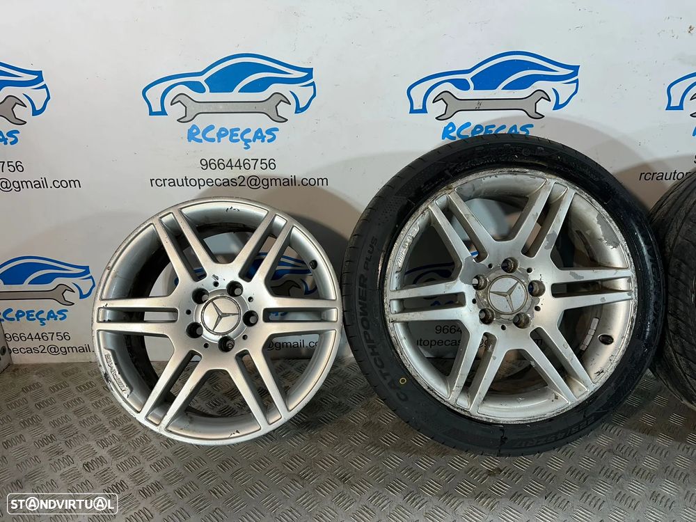 .Conjunto Jantes 17 AMG Originais Mercedes Benz 5x112 7.5J 8.5J ET47 ET58 - 5