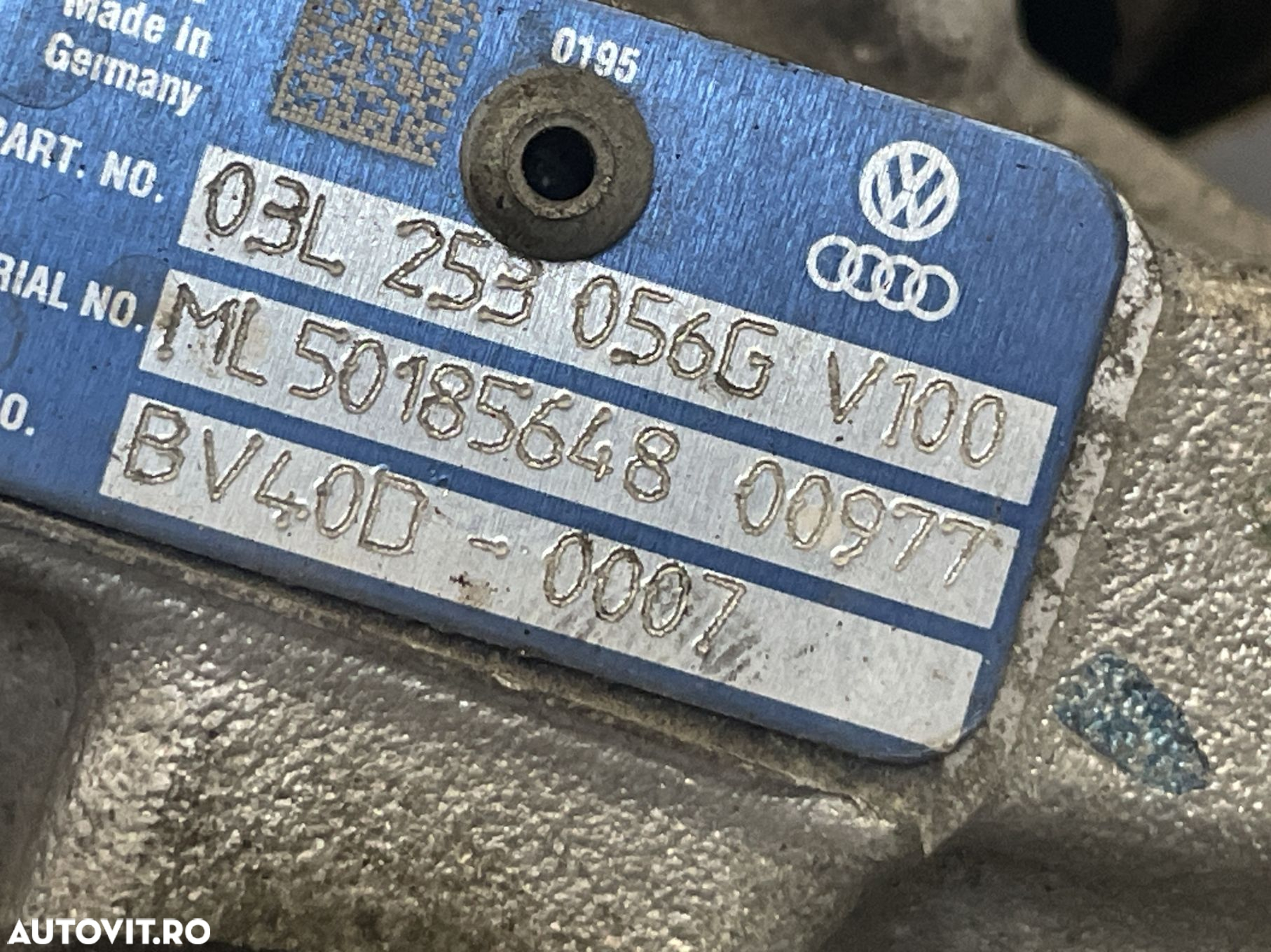 Turbosuflanta turbo turbina VW Passat B7 2.0TDI - 3