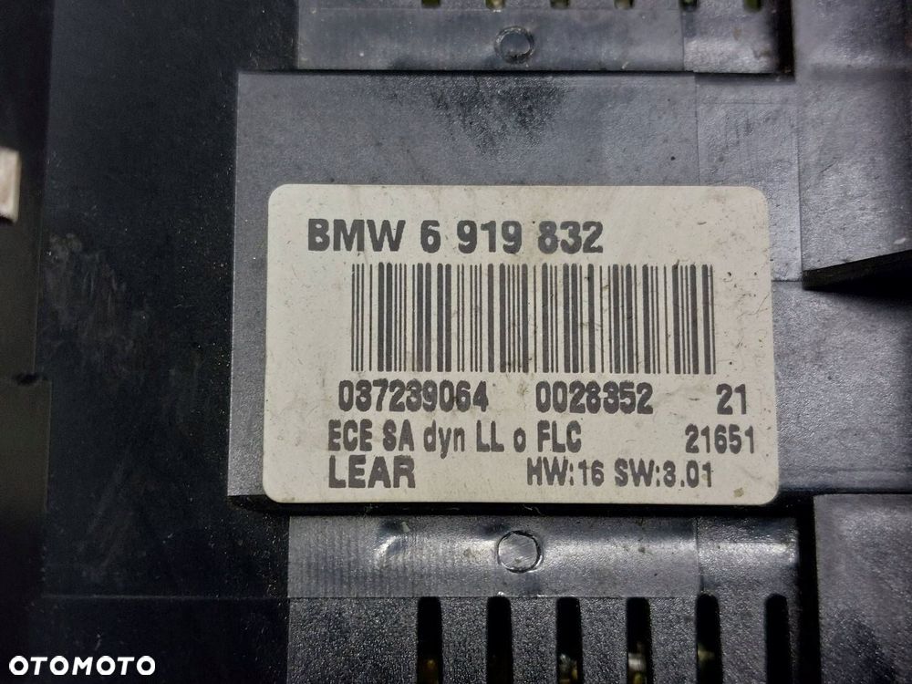 PRZEŁĄCZNIK ŚWIATEŁ BMW E46 6919832 - 4
