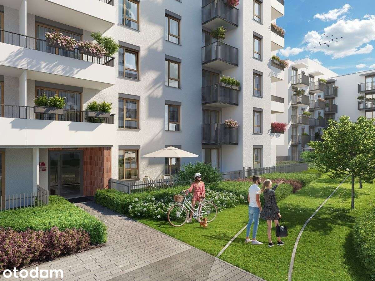 2-pokojowe mieszkanie 34m2 + balkon Bezpośrednio
