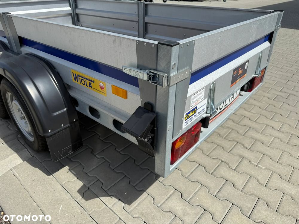 Wiola SILESIA PLUS przyczepa dwuosiowa 302x152x38cm MOCNA RAMA SPAWANA - 11