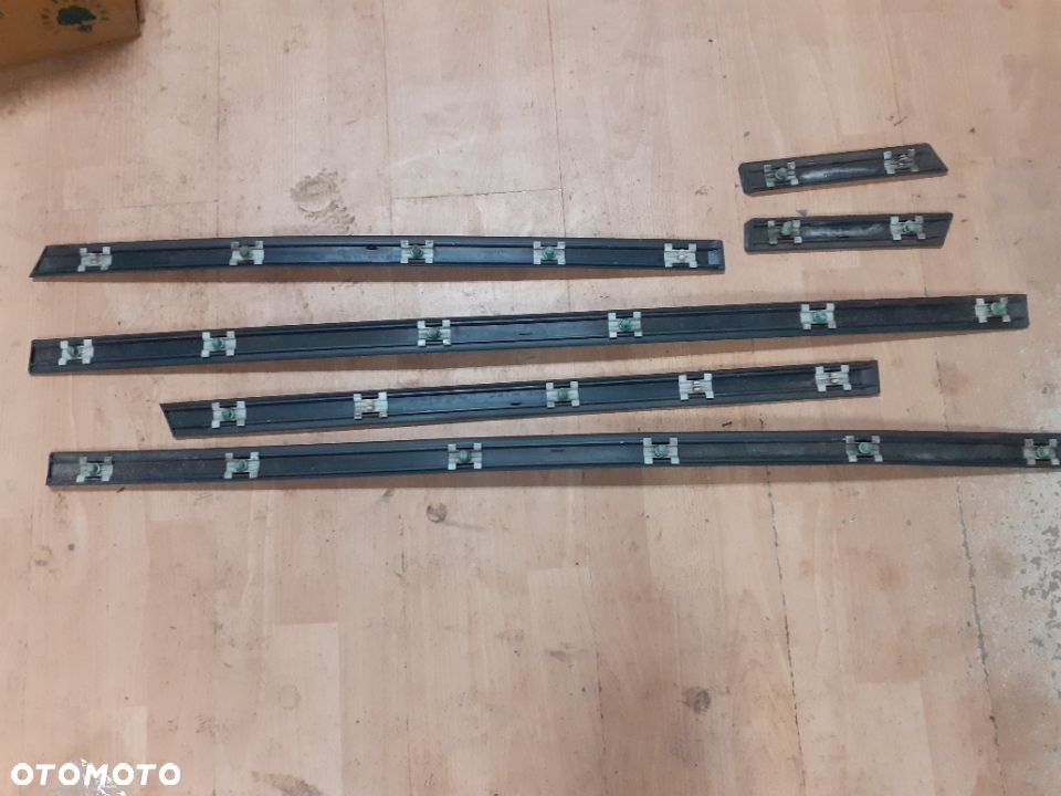 BMW E39 LISTWY DRZWI KOMPLET CHROM 8 184 480 - 5