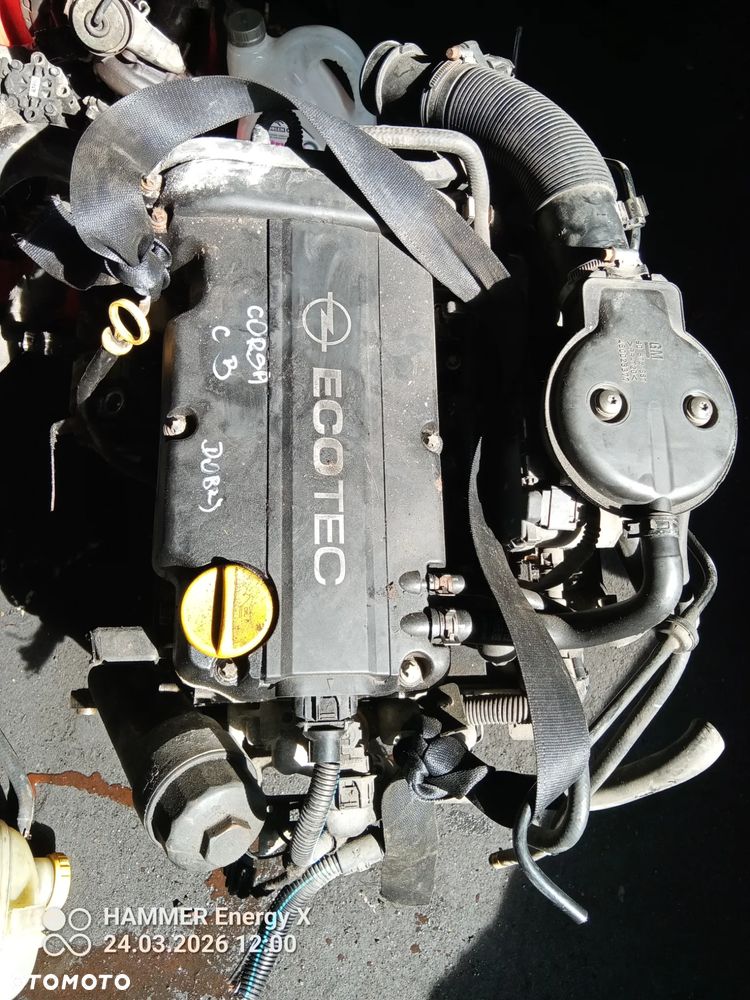 Silnik słupek OPEL CORSA C 1.2 16V Z12XE - 2
