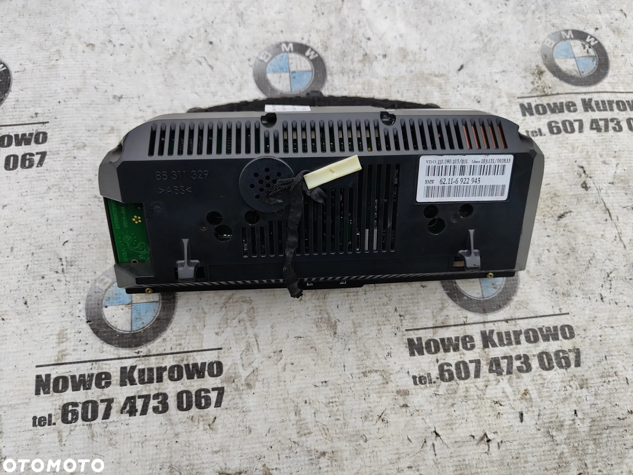 BMW E65 E66 3.6i 4.4i 4.8i Licznik zegary 6922945 Europa - 4