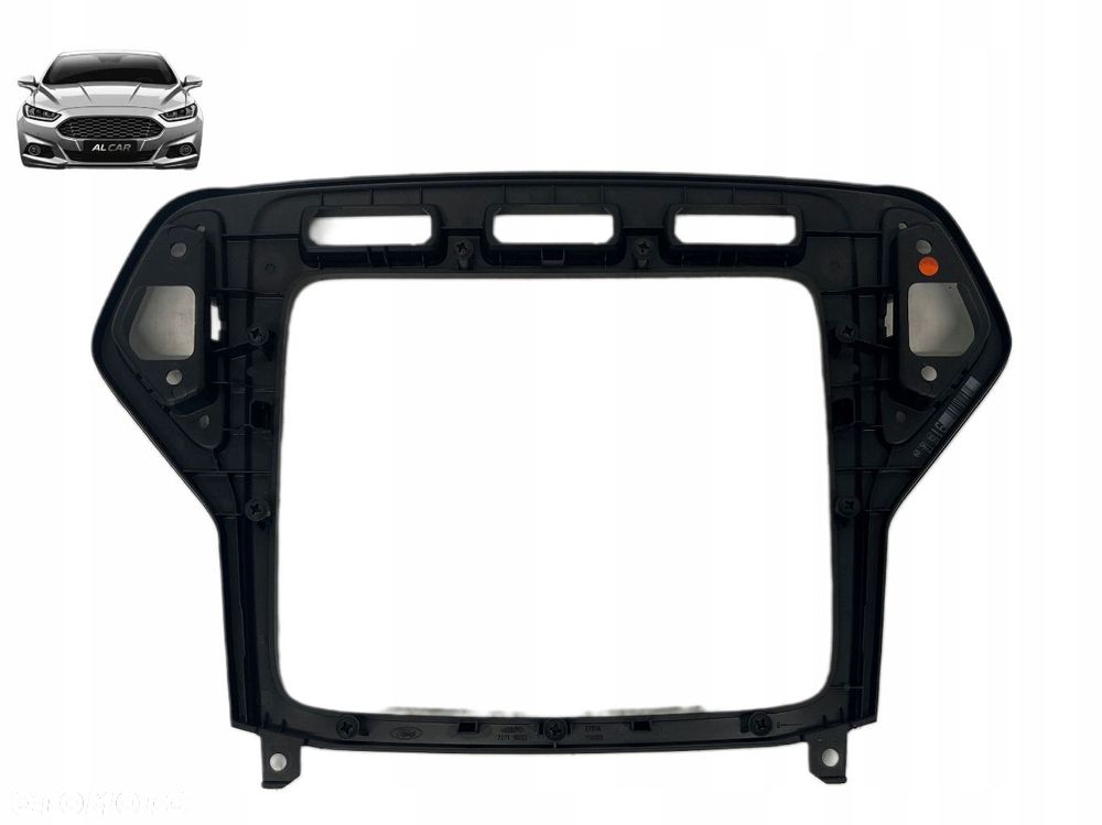 RAMKA NAWIGACJI FORD MONDEO MK4 PIANO BLACK 7S71-18522 PRZED LIFT - 3