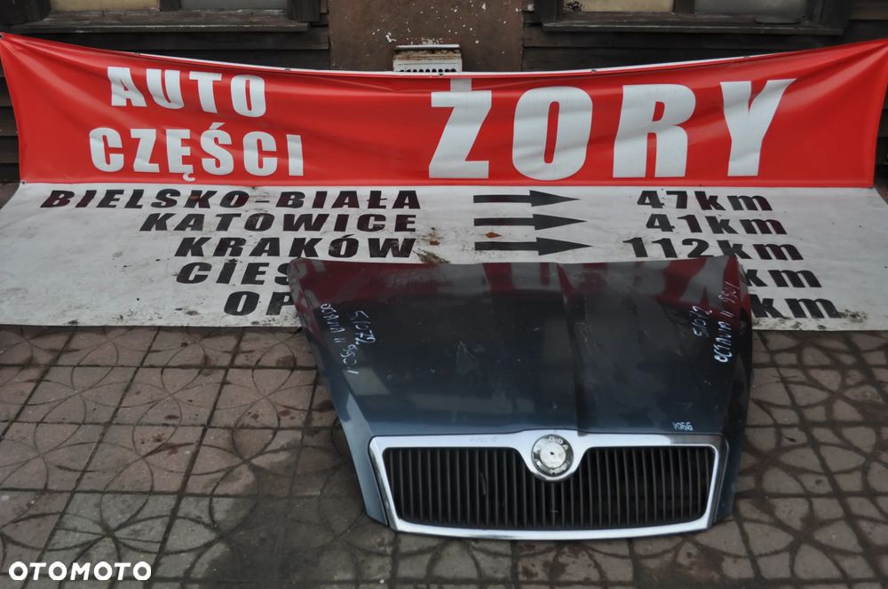 skoda octavia II maska kolor 9901 nr 51072 WYSYŁKA - 1