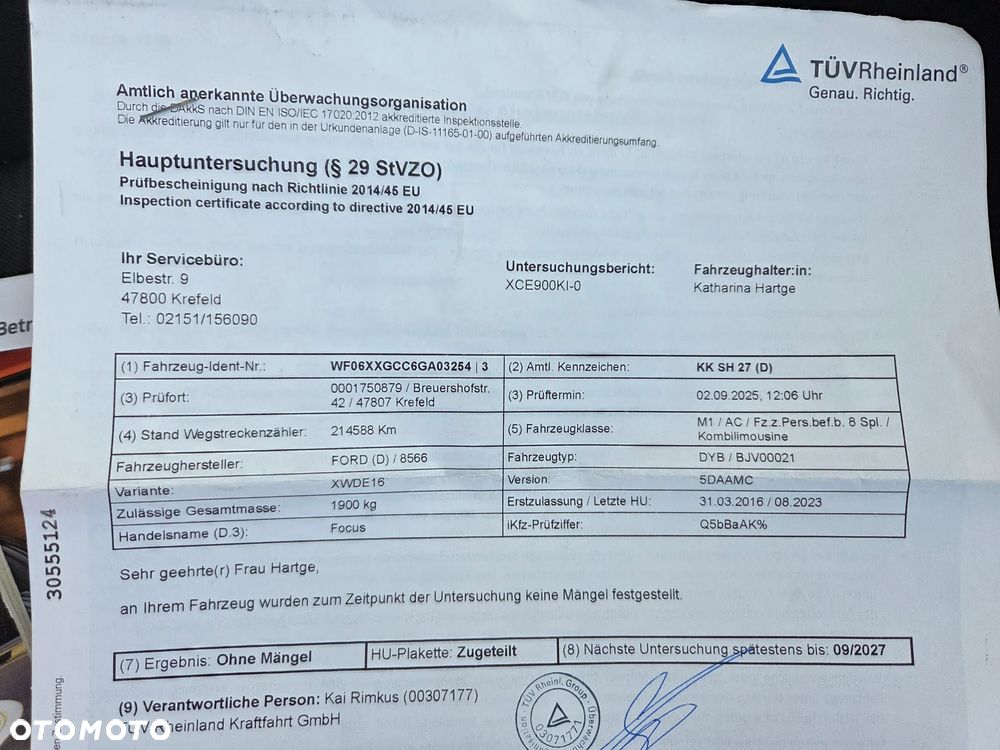 Ford Focus 1.5 TDCi DPF Start-Stopp-System Titanium - 27