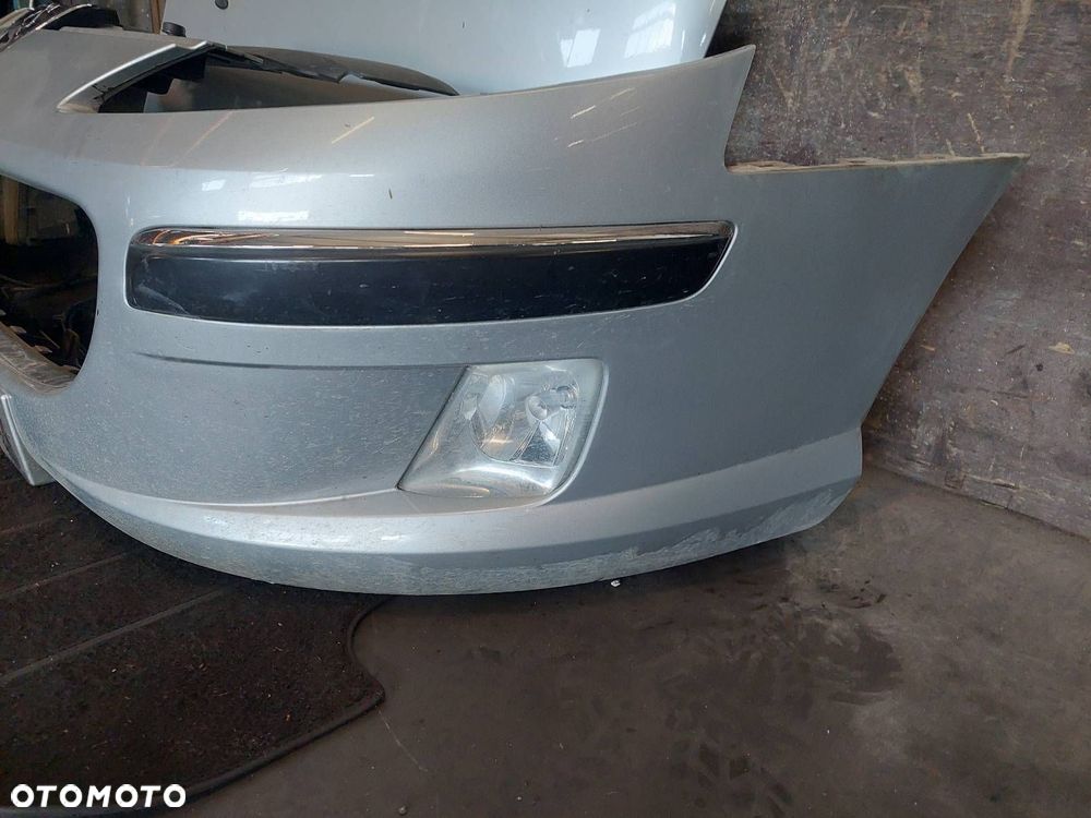 KOMPLETNY PRZÓD MASKA ZDERZAK BŁOTNIKI LAMPY BELKA PEUGEOT 407 I EZRC - 17