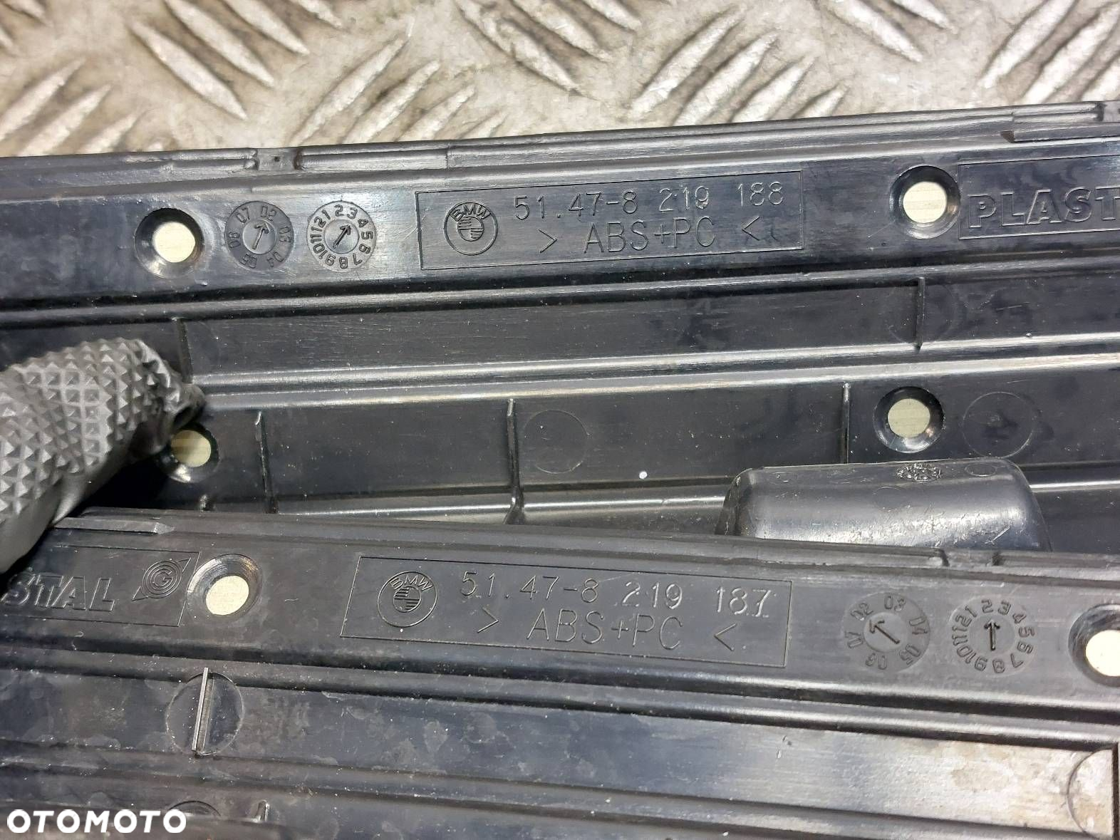 LISTWA PROGOWA KOMPLET BMW E46 KOMBI M PAKIET 7891985 8219187 - 6