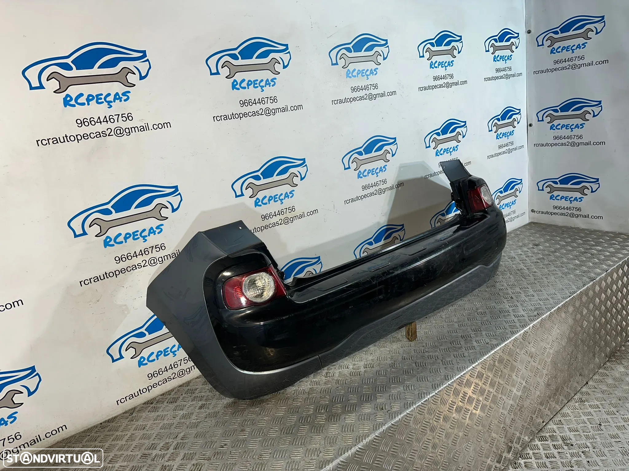.Parachoques Traseiro Trás Original Citroen C3 Picasso 2008 - 2017 - 3