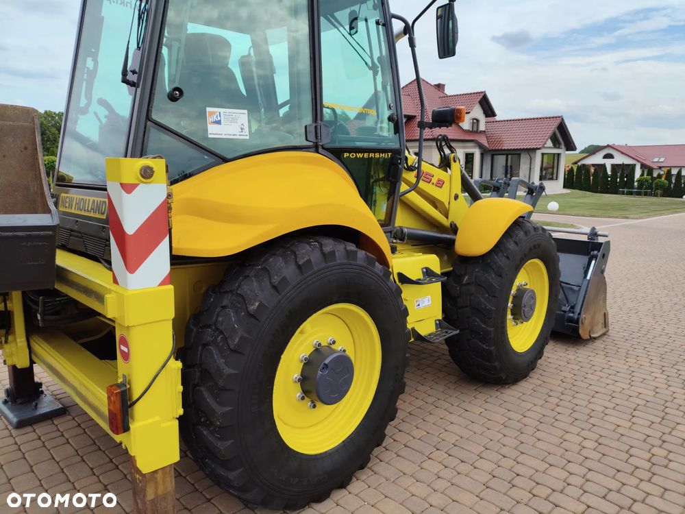 New Holland B115 B/ RÓWNE KOŁA / JOYSTICK / POWERSHIFT / SPROWADZONA / KOPARKO-ŁADOWARKA - 7