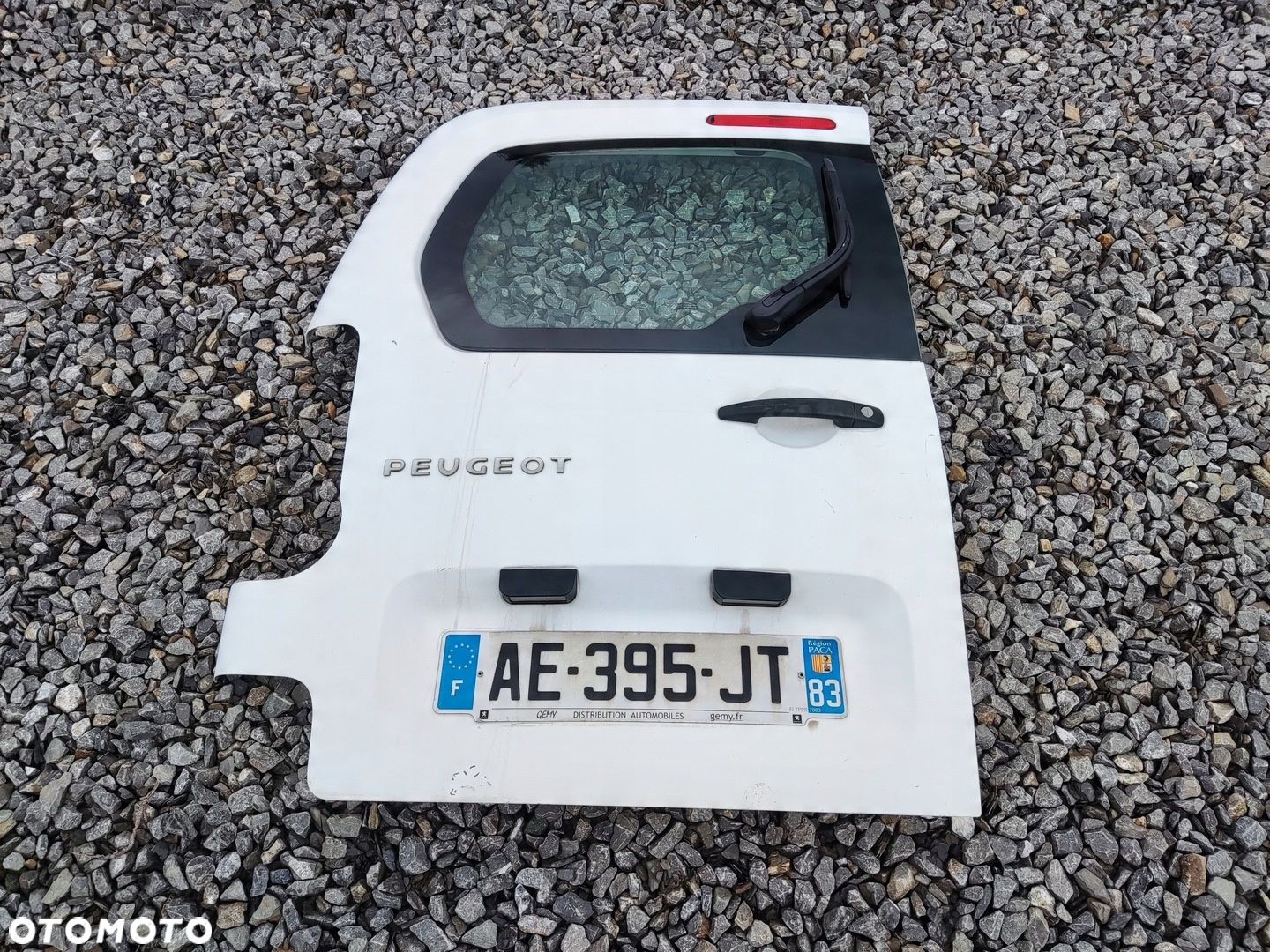 DRZWI LEWE TYŁ TYLNE SZYBA PEUGEOT PARTNER CITROEN BERLINGO III 2008-2018 - 2