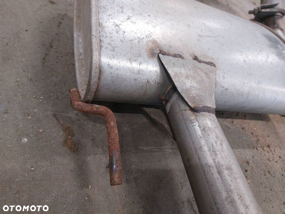 TŁUMIK WYDECH ŚRODKOWY + KOŃCOWY VOLKSWAGEN PASSAT B3 2.0 8V - 2