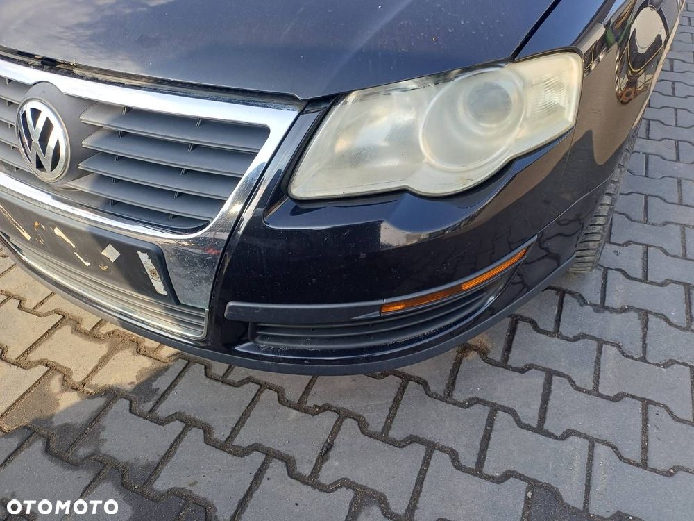 KOMPLETNY PRZÓD VOLKSWAGEN PASSAT B6 LC9X MASKA ZDERZAK BŁOTNIKI LAMPY - 9