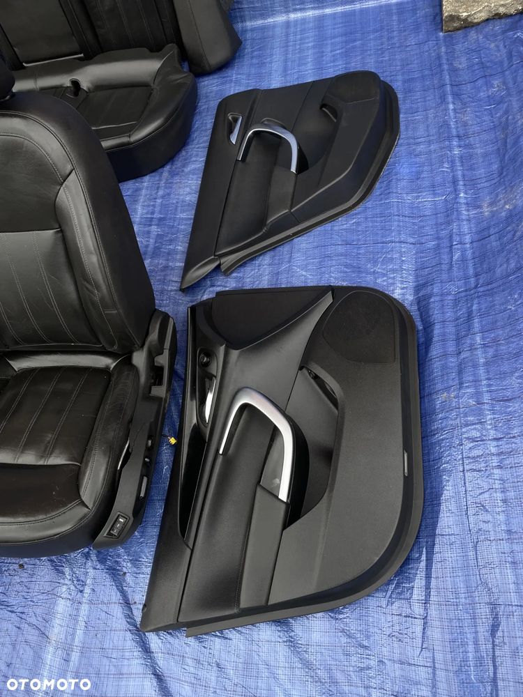 FOTEL FOTELE KANAPA BOCZKI PODŁOKIETNIK TUNEL WNĘTRZE KOMPLET CZARNE SKÓRY ELEKTRYKA PAMIĘĆ OPEL INSIGNIA A SEDAN HATCHBACK KOMBI 2009-  EUROPA - 12