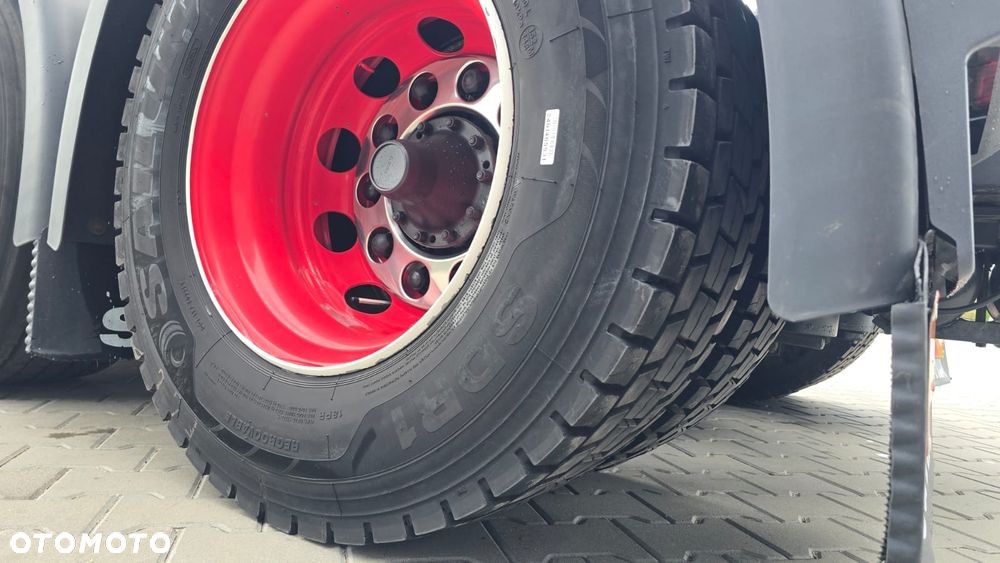 Scania Scania R500 bez EGR 6x2 pusher retarder full air 2 zbiorniki super stan świeży import! - 29