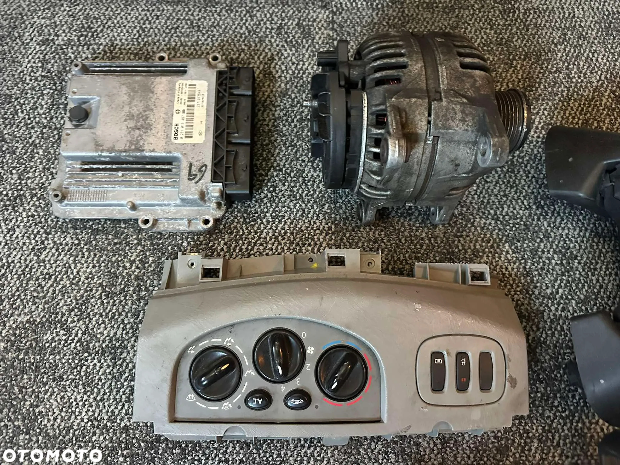 Alternator Stelaż Deski Nagrzewnica Nadkola Panel Klimatyzacji Rurka Sterownik Silnika Intercooler Podszybie Silnik Wycieraczek - 7